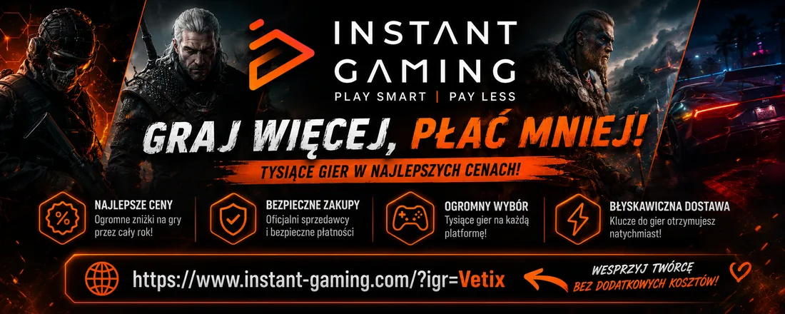 Instant Gaming - graj więcej, płać mniej